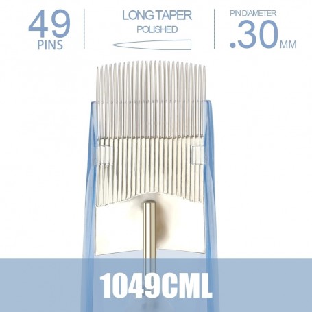Cartucce Emalla® Eliot 49 BIG Curved Magnum 0,30 Long Taper 10pz
