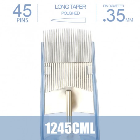 Cartucce Emalla® Eliot 45 BIG Curved Magnum 0,35 Long Taper 10pz