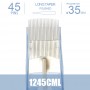 Cartucce Emalla® Eliot 45 BIG Curved Magnum 0,35 Long Taper 10pz