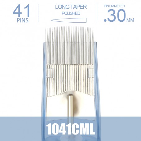 Cartucce Emalla® Eliot 41 BIG Curved Magnum 0,30 Long Taper 10pz