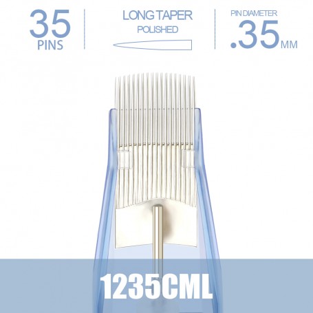 Cartucce Emalla® Eliot 35 BIG Curved Magnum 0,35 Long Taper 10pz