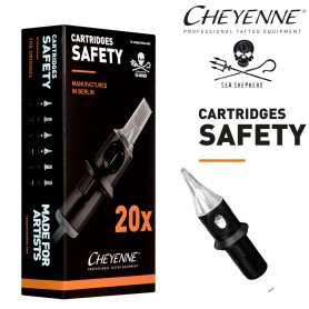 Cartridge Cheyenne Round Liner 01 - Long Taper 0,40mm 20pcs