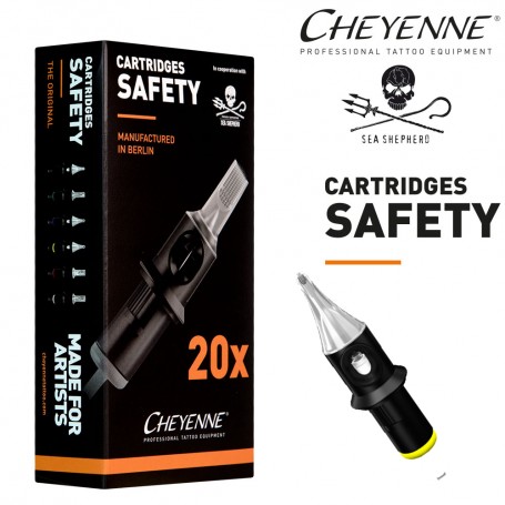Cartridge Cheyenne Round Shader 15 - Long Taper 0,30mm 20pcs