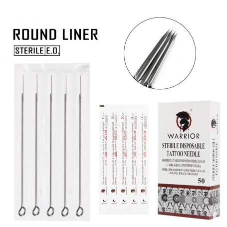 Warrior® Needles Round Liner 07 - 0,30 Long Taper