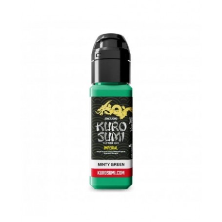 Kuro Sumi Imperial Tattoo Ink - Minty Green - 22 ml - Exp01/26