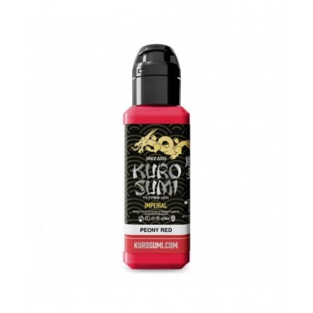 Kuro Sumi Imperial Tattoo Ink - Peony Red - 44 ml - Exp08/25