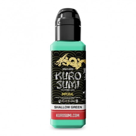 Kuro Sumi Imperial Tattoo Ink - Shallow Green - 44 ml - Exp07/25