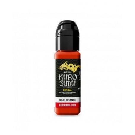 Kuro Sumi Imperial Tattoo Ink - Tulip Orange - 22 ml - Exp06/26