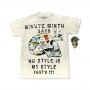 Maglia Minute Mirth Teschio denti oro Beige