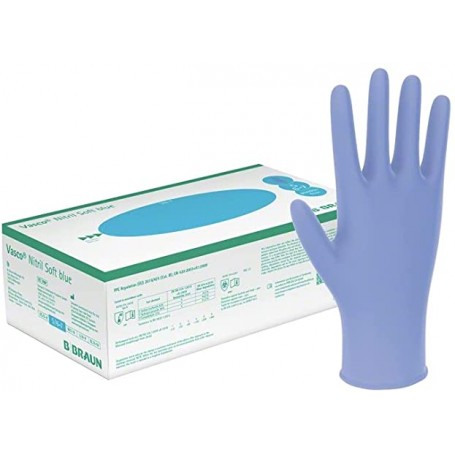 B.Braun Vasco® Protect Blue - Guanti in nitrile 150pz - XL
