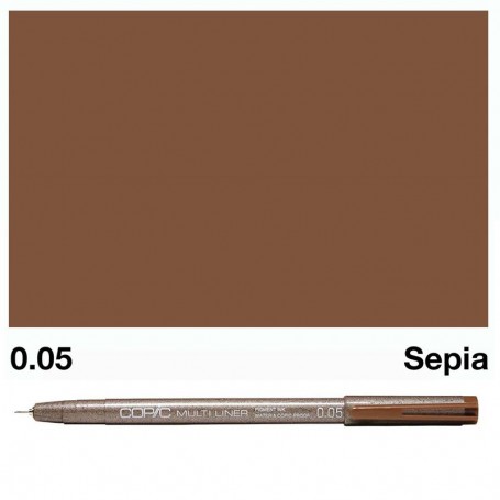 Copic Multiliner Sepia 0.05