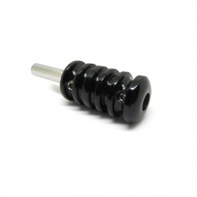 Grip in alluminio D - Black 22mm