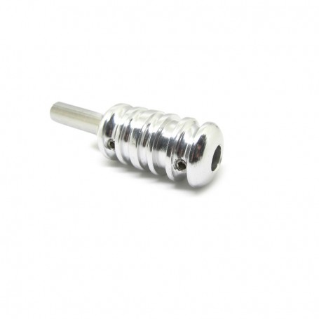 Grip in alluminio D - Silver 22mm