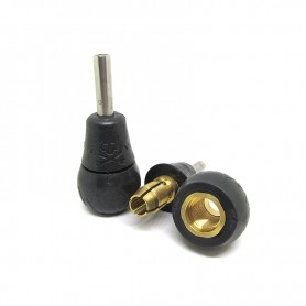 Grip autoclavabile in rame Self-locking 35mm Black