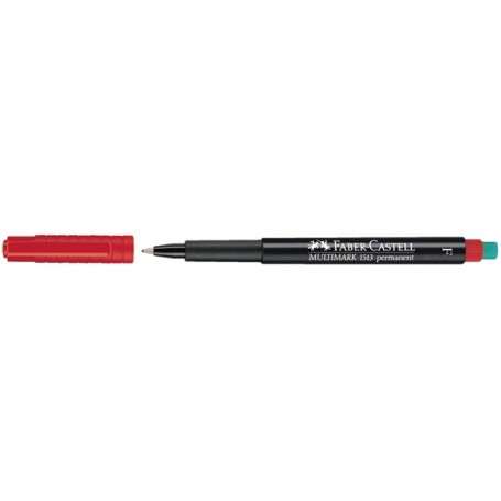 Faber Castell multimark permanent F - Rosso