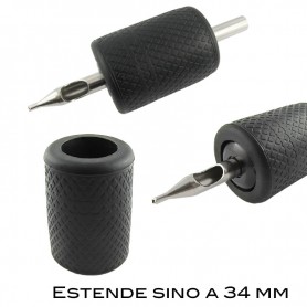 Copri Grip Black Soft In gomma Autoclavabile in silicone 34mm