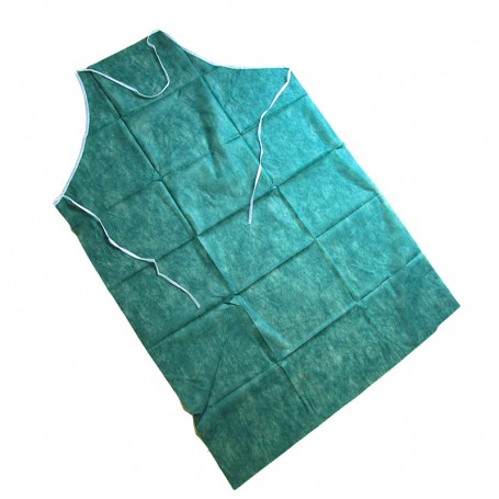 Grembiule Monouso TNT/PE verde 75x110 10pz