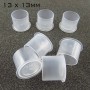 Cups Porta pigmento 13x13mm 1000Pcs Trasparenti