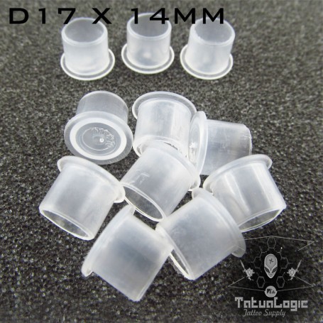 Cups Porta pigmento 17X14mm 1000Pz Trasparenti