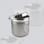 Contenitore in Acciaio Inox con coperchio 9,5cm