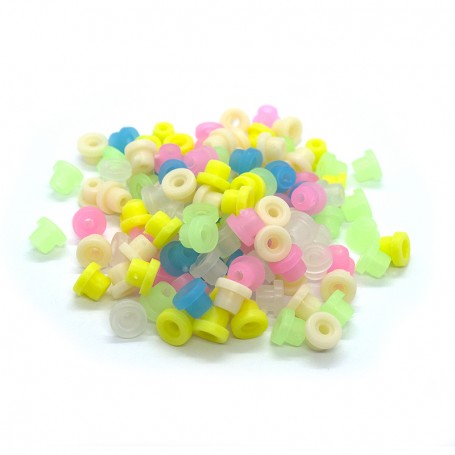 Grommets per ago in silicone soft 100pz