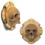 CARDBOARD - Rosette Micro VINCE Cardboard Human Skull