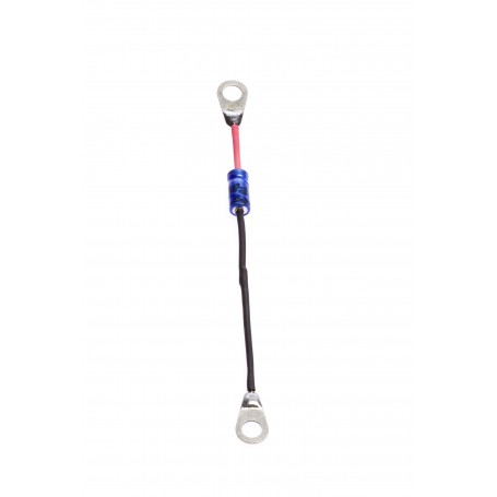 Eikon Pre-Wired Axial Capacitor Short Positive Lead 10uF