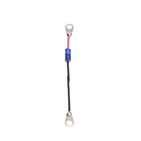 Eikon Pre-Wired Axial Capacitor Short Positive Lead 22uF
