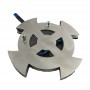 Pedale HandMade Croce celtica  - Acciaio Lucido