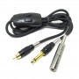Rca multifunzione 1,80m Black