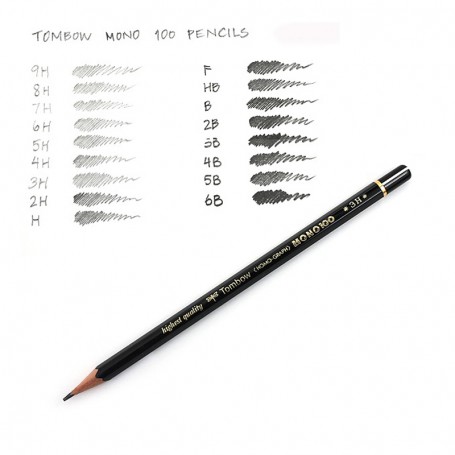 MATITA TOMBOW 100MONO - 4 B