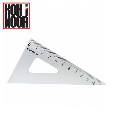 Squadre in alluminio anodizzato 11cm