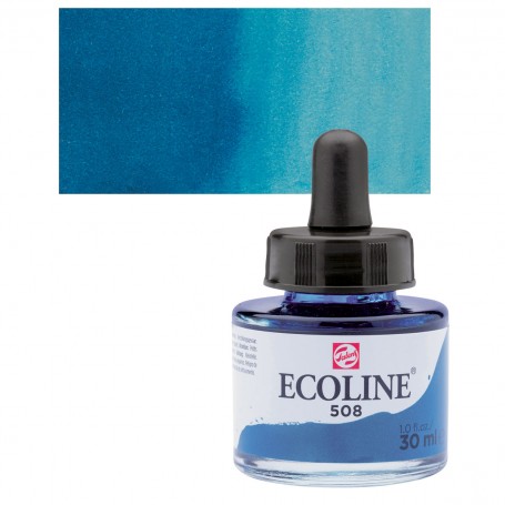 Talens - Ecoline 508 Prussian Blue 30ml