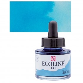 Talens - Ecoline 551 Sky Blue Light 30ml