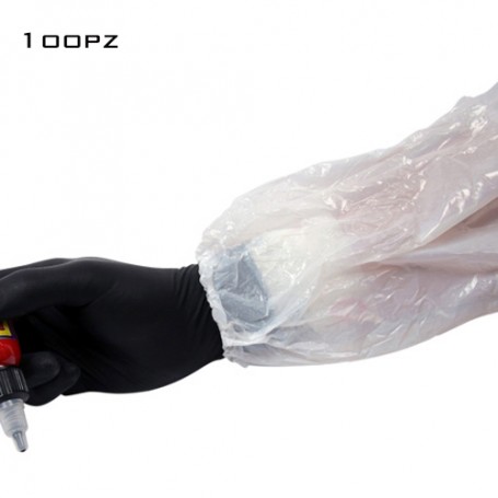 Manicotti Monouso in polietilene 18 micron - 100pz