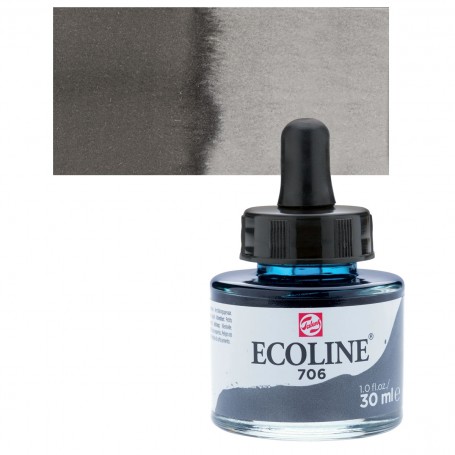 Talens - Ecoline 706 Deep Grey 30ml