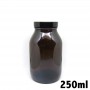 Recipiente in vetro ambrato 250ml