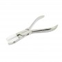 Nose ring plier with hard nylon Plastic jaws
