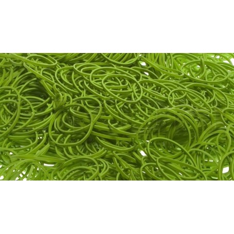 Rubber Bands Bright Green -12 - 1000pz