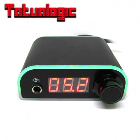 Power supply in alluminio led indicatore di voltaggio
