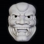 Maschera in ceramica Shishiguchi (non verniciata)