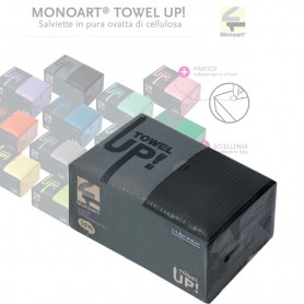 Salviette Monoart Towel Up 500 Pz. Nero