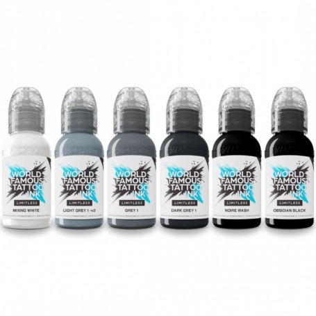 World Famous Limitless - Thomas Carli Jarlier Noire Ink Set - 6x30ml