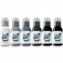 World Famous Limitless - Thomas Carli Jarlier Noire Ink Set - 6x30ml