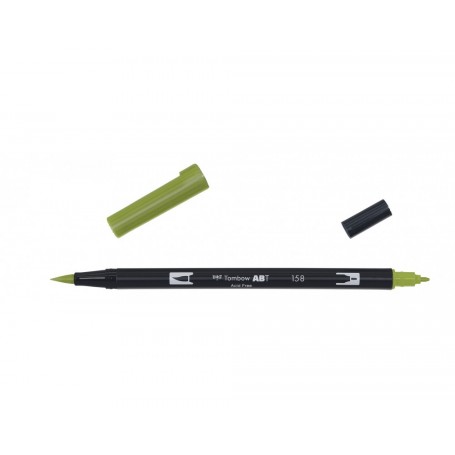 Tombow Dual brush 158 colore DARK OLIVE