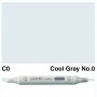 C-0  Copic Ciaol Cool Gray No.0