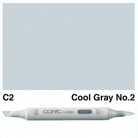 C-2  Copic Ciaol Cool Gray No.2