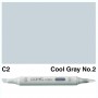 C-2  Copic Ciaol Cool Gray No.2
