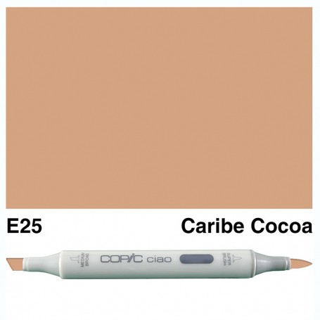E25 Copic Ciao Caribe Cocoa