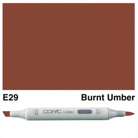 E29 Copic Ciao Burnt Umber